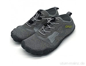COFACE Herren Atmungsaktiv Wasserschuhe Leichte Aquaschuhe Schnell Trocknend Weicher Wassersport Schuhe