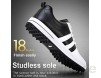 CGBF - Spikeless Golfschuhe für Herren wasserdichte rutschfeste Sportschuhe leichte atmungsaktive Sneakers klassisches Aussehen.
