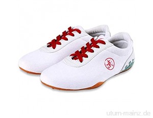 Meng Taekwondo-Schuhe  Unisex  Kinder  Erwachsene  leichte Kampfsport-Sneaker for Taekwondo  Boxen  Karate  Kung Fu und Taichi (Color : White  Size : 35)