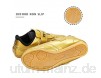 meng Taekwondo Schuhe Unisex Taekwondo Boxen Kung Fu Tai Chi Sport Gym Schuhe für Kinder Erwachsene (Color : Gold Size : 32)