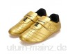 meng Taekwondo Schuhe Unisex Taekwondo Boxen Kung Fu Tai Chi Sport Gym Schuhe für Kinder Erwachsene (Color : Gold Size : 32)