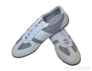 meng Taekwondo Sportschuhe Atmungsaktiv rutschfeste Material Schuhe (Color : White  Size : 36)