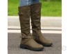 OYSOHE Damen Stiefel Mode Overknee Stiefeletten Zip Punk Military Army Combat Boots Über den Kniestiefeln Schuhe