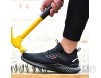 PAQOZKC Arbeitsschuhe Herren S3 leicht Sportlich rutschfest Stahlkappe Sneaker Sommer für Männer Frauen Sicherheitsschuhe Damen