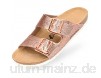 BOnova Schwanberg Damen in 15 Farben und von Größe 35 bis 42. Die Sandale für den Sommer mit Kork-Fußbett. Hausschuh für das ganze Jahr. Hergestellt in der EU