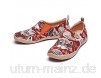 UIN Animal World Damen Painted Slip On Schuhe Reiseschuhe Lässiger Fashional Sneaker Segelschuhe Canvas Mehrfarbig