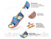 UIN Brazil Damen Painted Slip On Schuhe Reiseschuhe Lässiger Fashional Sneaker Segelschuhe Gestrickt Mehrfarbig