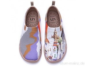 UIN Wanderschuhe Fashion Casual Walking Loafers Leicht Sneaker Reise Schuhe Canvas
