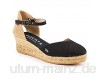 VISCATA Pubol ankle-strap Closed Toe Classic Espadrilles with 2-inch Heel Made in Spain