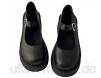 Mary Jane Schuhe für Frauen Klassische runde Zehen einfarbige Lederschuhe Schnallenriemen Ultraleichte süße süße Lolita Plateauschuhe
