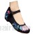 Tianrui Crown Mädchen-Schuhe mit chinesischer Stickerei  Lotus  Oxford  Sohle  Mary Jane