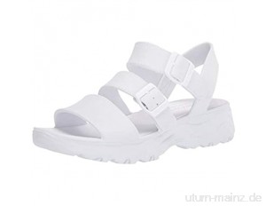 Skechers Damen D'Lite 2.0-Molded 3-Strap Sling Back with Luxe Foam Sandale