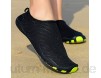 MEIbax Badeschuhe Strandschuhe Wasserschuhe Aquaschuhe Schwimmschuhe Surfschuhe Barfuß Schuhe für Damen Herren