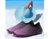 Sixspace Badeschuhe Wasserschuhe Strandschuhe Wasserdicht Schnell Trocknend Slip On Breathable Aquaschuhe Schwimmschuhe Surfschuhe für Herren Damen(Rose