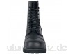 Brandit Phantom Ranger Leder Stiefel/Schuhe schwarz (Stahlkappe)