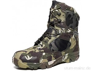 LiliChan Männer Taktische Stiefel Delta Side Einsatzstiefel Wasserdicht Boots Military Schuhe
