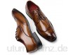 N / A Brogue für Männer Schnürer Art und Weise Oxford-Leder-Kleid-Schuhe Geschäft-formales