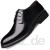 PANFU Schnürstil Stil Formale Business Black Oxfords Für Männer Kleid Schuhe Faux Leder Niedriger oberer Runder Toe Block Ferse Feste Farbe