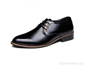 TAZAN Herren formelle Business-Schuhe Frühjahr Neue Spitzenkleid Brock atmungsaktiv niedrig  um Flache Uniform Arbeit Hochzeit Schuhe zu helfen